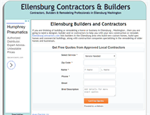 Tablet Screenshot of ellensburgcontractors.com